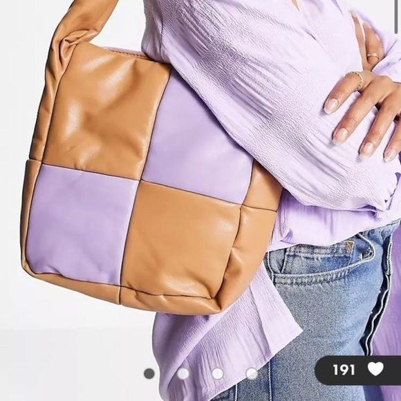 Quilted square bag new with tag - Picture 2 of 6